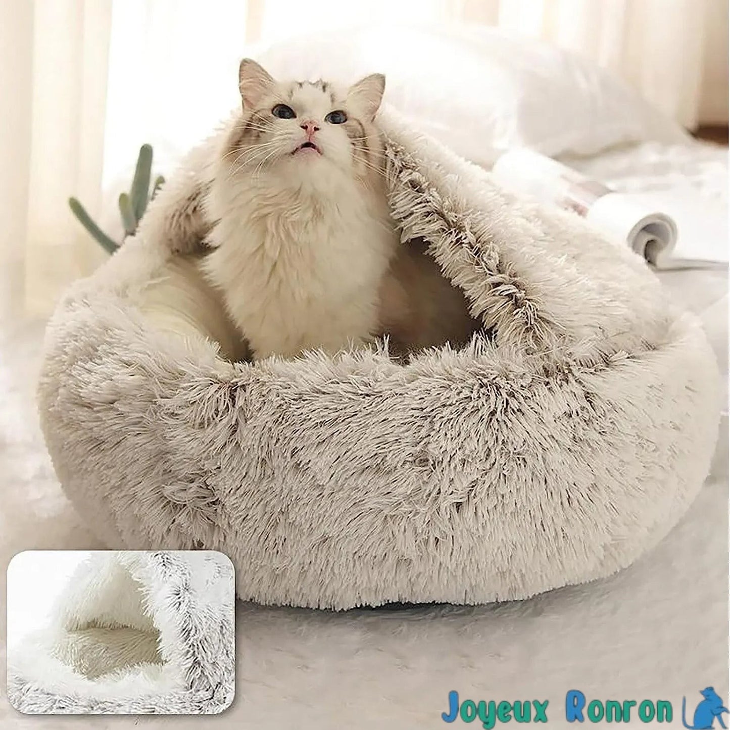 Panier pour chat | CozyCat™ - Marron