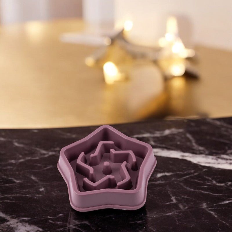 Gamelles anti glouton chat | SlowEat™ - Joyeux Ronron