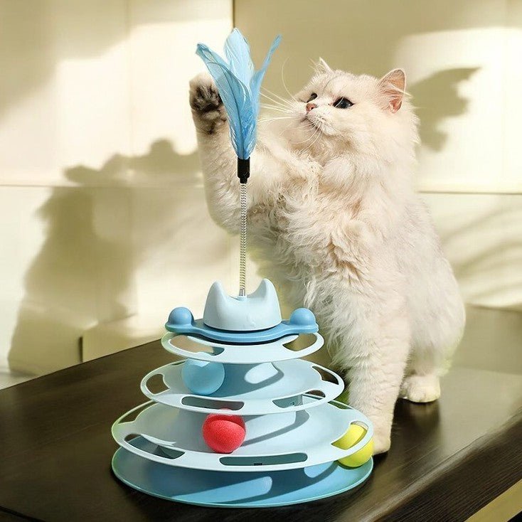 jouet-pour-chat-bleu