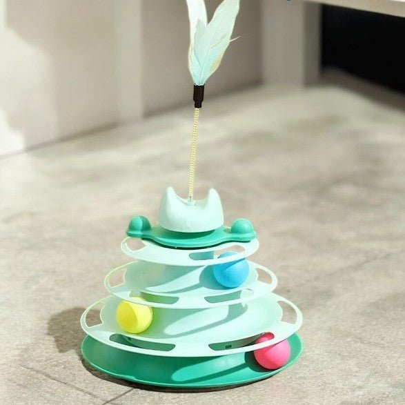 jouet-pour-chat-vert