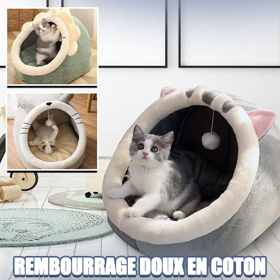 Niche pour chat | CatHouse™ - Gris