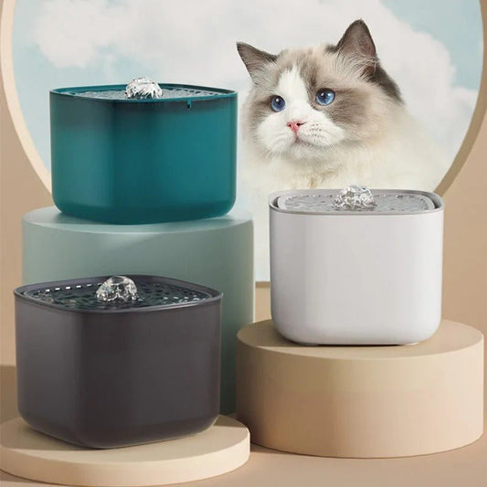 Fontaine à eau filtrante | CatFilter™ - Joyeux Ronron