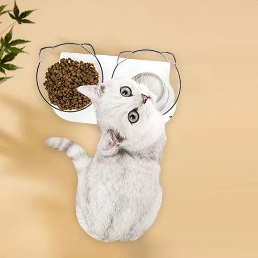 Gamelle chat surélevée | Bolcat™ - Joyeux Ronron