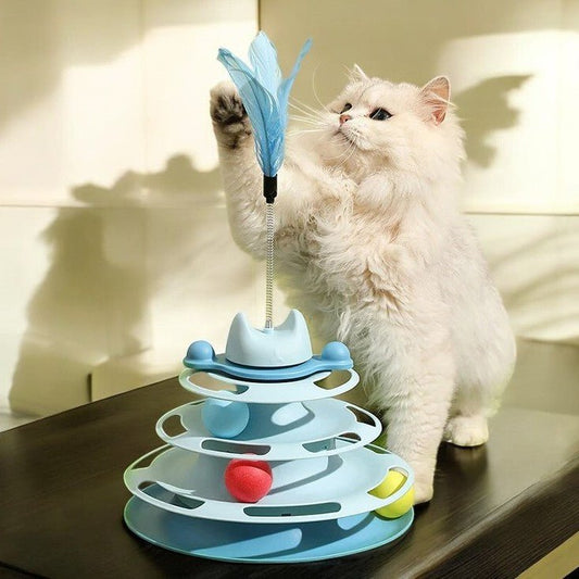 jouet-pour-chat-bleu