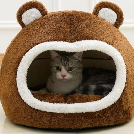 Niche pour chat | BearyCozy™ - Joyeux Ronron