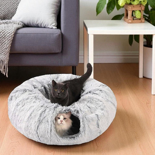 Niche pour chat | CozyDonut™ - Joyeux Ronron