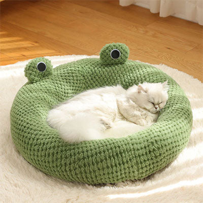 Niche pour chat Grenouille