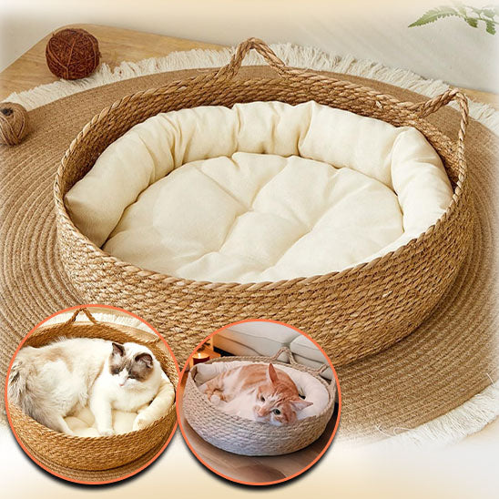 Niche pour chat | WickerBed™