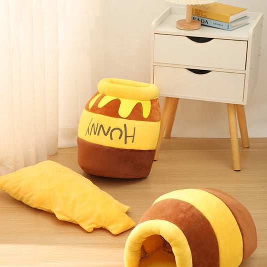 Niche pour chat | HoneyCat™ - Joyeux Ronron