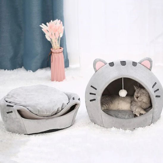 Niche pour chat | KittyHome™ - Joyeux Ronron