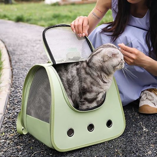 Sac à dos pour chat | LuxeBag™ - Joyeux Ronron
