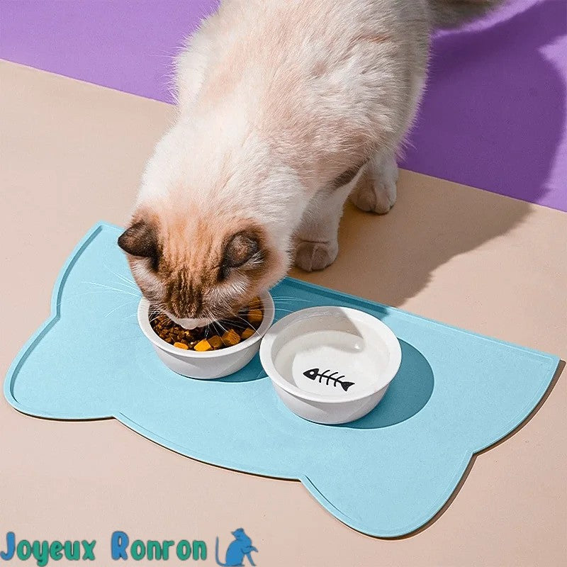 Le tapis gamelle chat | TapisFood™