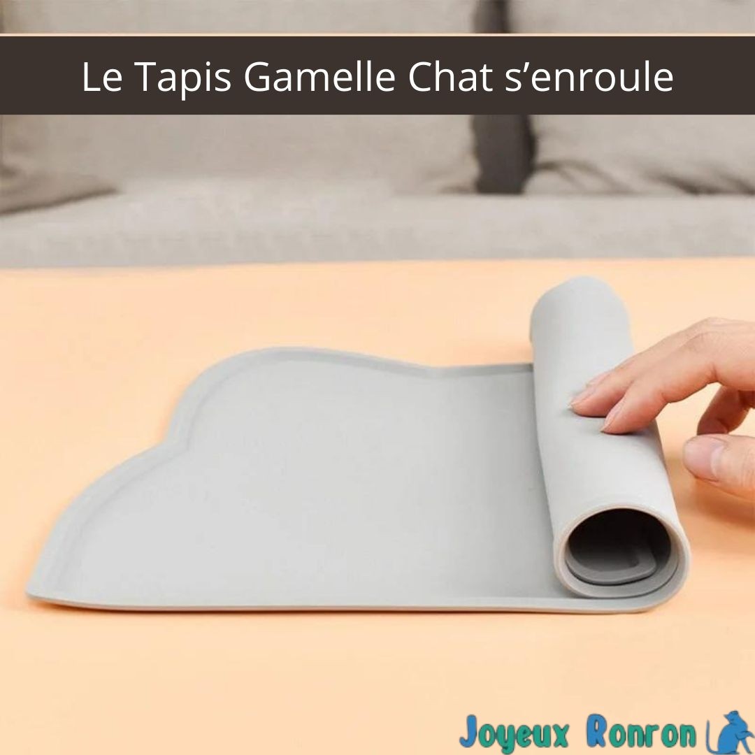 Le tapis gamelle chat | TapisFood™