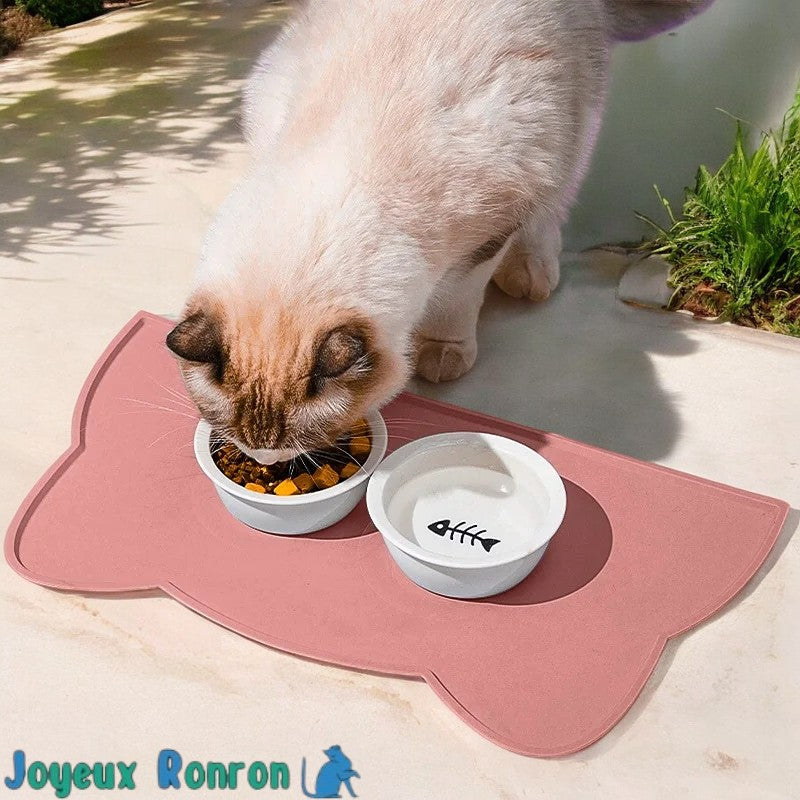 Le tapis gamelle chat | TapisFood™